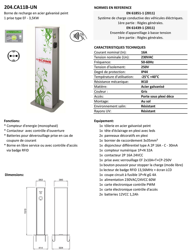 COLONNE AAV 1-EF